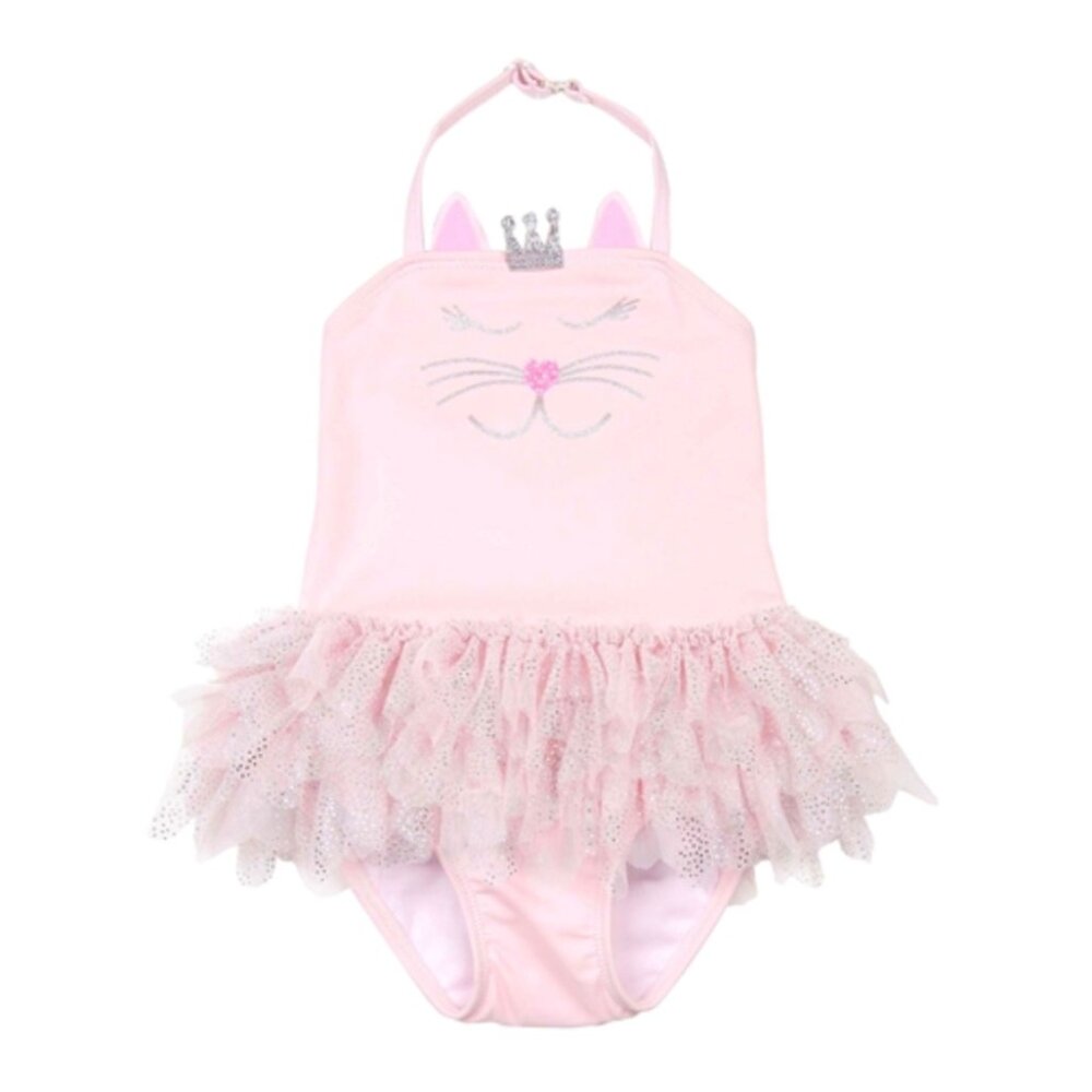 KATE MACK Girls' Princess Party Skirted Swimsuit 2T NWT